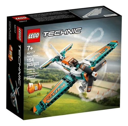 Lego Technic Avião De Corrida Fazenda 42117 Com 154 Peças