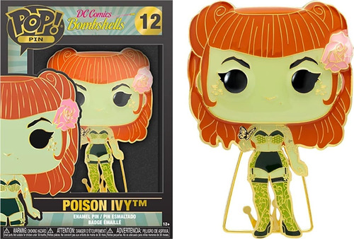 Funko Funko Pop Pin Lpp Dc Comics: Poison Ivy W/chase