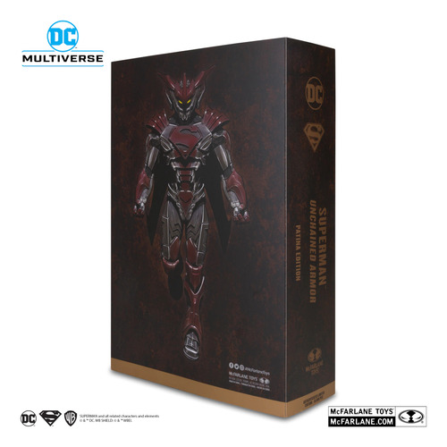 Mcfarlane Toys Superman (unchained Armor) Patina Edition (Usado)