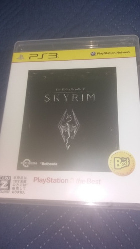 The Elder Scrolls V Skyrim Japonés Para Play Station 3