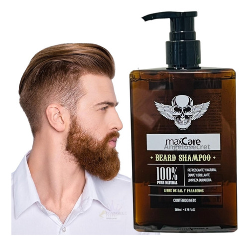 Shampoo Para Barba Max Care 250ml