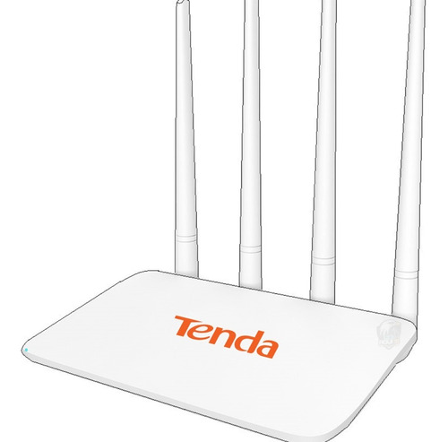 Potente Router Wifi Inalambrico 4 Antenas Tenda Red Lan Wan