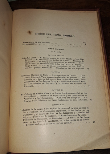 Historia Argentina (2 Tomos)- Mariano Pelliza (Usado)