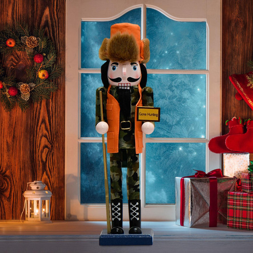 Figura De Cascanueces, Decoración Navideña, Artesanía,