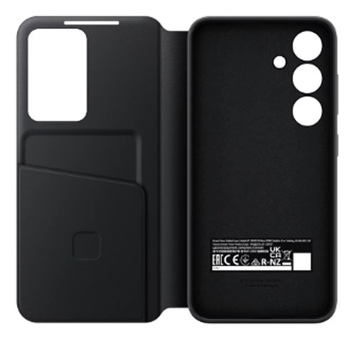 Capa Smart View Wallet Case P/samsung Galaxy S24 Black