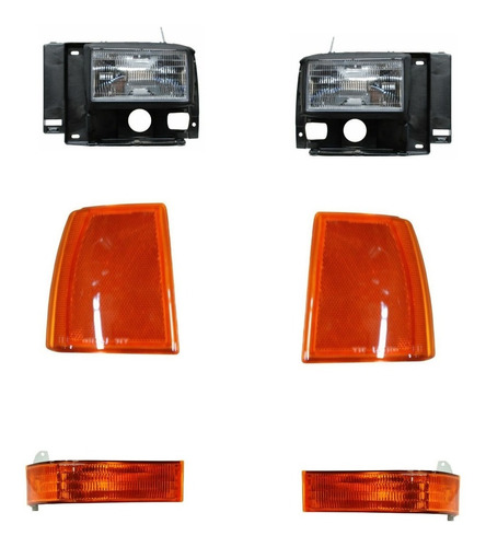  Par Faros Cuartos Punta Ford Explorer 91-94/ranger 89-92 