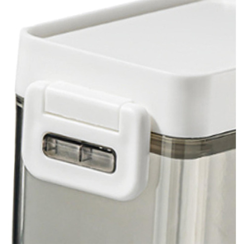 Tapa Hermética Apilable Para El Refrigerador De Gris 300ml