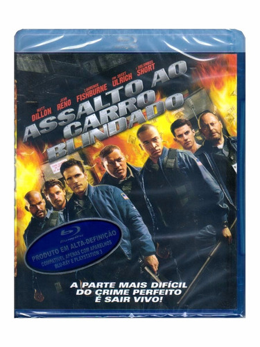 Assalto Ao Carro Blindado Ação Bluray Original Novo Lacrado