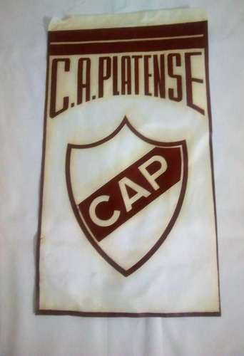 Banderin Club Atletico Platense Decada Del 70 Original