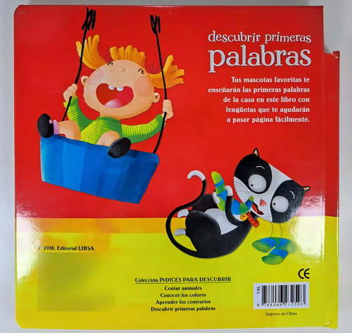 Descubrir Primeras Palabras - Libro Infantil