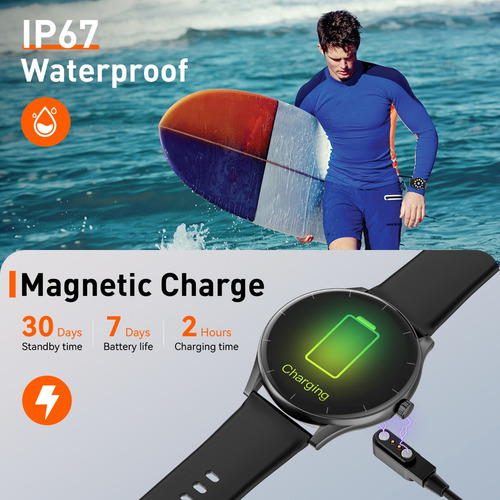 Reloj Inteligente Bluetooth Llamado Alexa Smartwatch