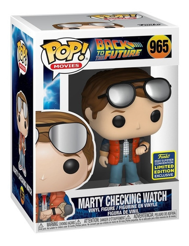 Funko Pop Marty Checking Watch #965 Limited Edition