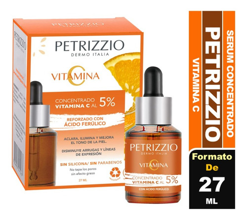 Petrizzio Sérum Concentrado Vitamina C Al 5% 27 Ml