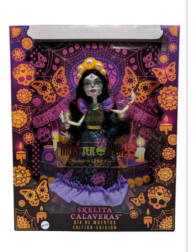 Monster High. Muñecas Skelita Calaveras. Dia De Muertos