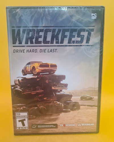 Videojuego / Wreckfest. Drive Hard. Die Last / Pc Dvd Rom