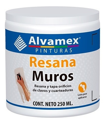 Resanador Muros Grietas Orificios Fisuras 250 Ml Sellador