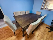 Comprar Juego De Mesa Comedor, 8 Sillas Y Mesita De Centro
