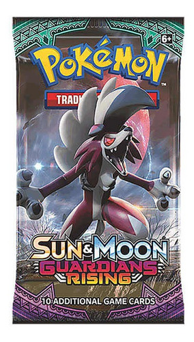 Pokémon Tcg Sun & Moon Guardians Rising Booster Pack(inglés)