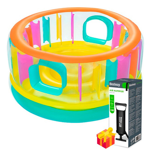 Brincolin Rebotador Inflable Colores Para Niños