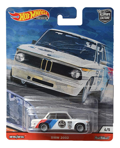 Puertas Hot Wheels Car Culture Bmw 2002 4/5, Blancas [u]