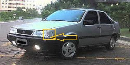 Imagen 3 de 6 de Cocuyo Cruce Delantero Izquierdo Fiat Tempra 90-95 Original