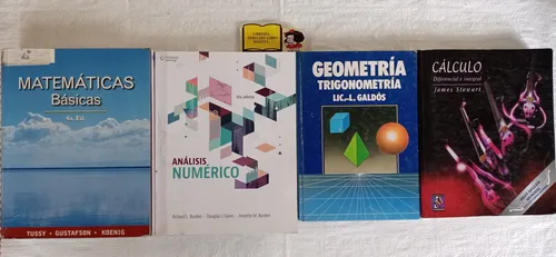 Cálculo De Stewart - Análisis Numérico De Burden - 4 Libros (Usado)