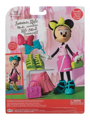 Mimi Muñeca Articulada Minnie Mouse Value Doll Disney 25cm
