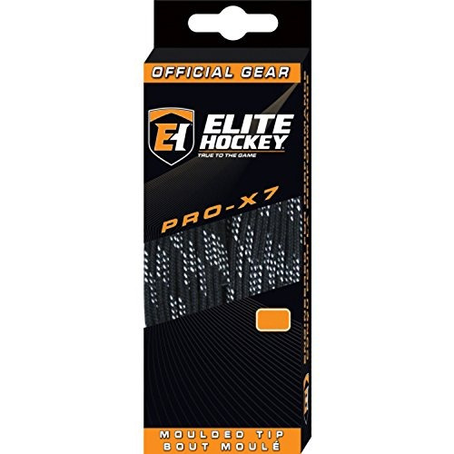 Elite Hockey Pro-x7 Skate Cordones (x7-negro, 130  ).