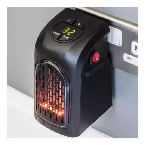 Mini Calentador Ventilador Aire Caliente Electrico Regulable