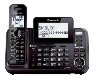 Teléfono Panasonic KX-TG9541 inalámbrico - color negro