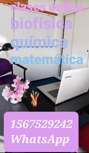 Imagen 2 de 9 de Profesora Cbc Uba Xxi Biofisica Quimica Matematica Online