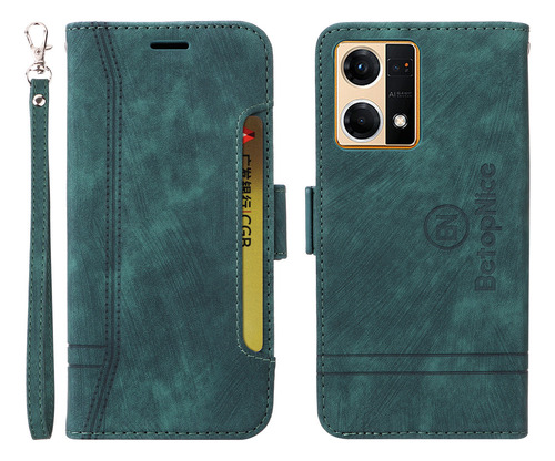 Funda Tipo Cartera Yy71 Para Oppo Reno 7 4g