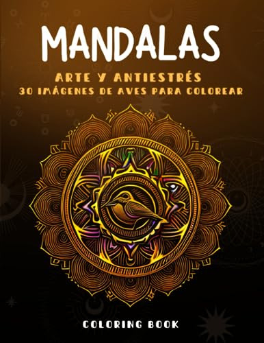 Mandalas Arte Y Antiestrés, 30 Imágenes De Aves Para Colorea
