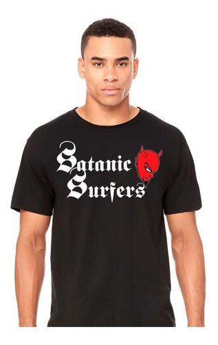 Satanic Surfers - Logo - Punk Rock - Polera - Cyco Records