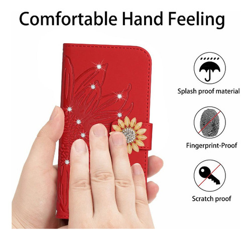 Funda For Teléfono Nokia X100 Con Tarjetero Y Tapa Abatible