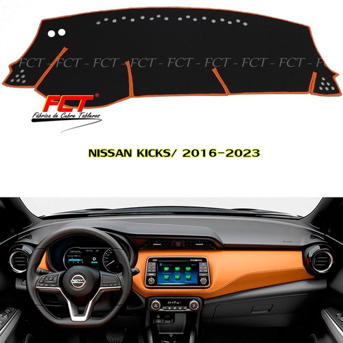 Cubre Tablero - Nissan Kicks - 2018 2019 2020 2021 Fct®