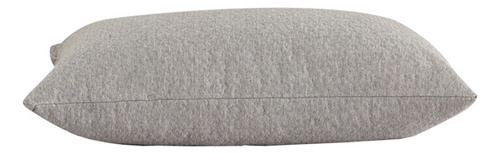 Funda De Almohada E Con Capa Laminada De Fibra Gris, Color G