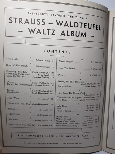 Imagen 4 de 10 de Antiguas Partituras Waltz Album Strauss Waldteufel Mag 56589