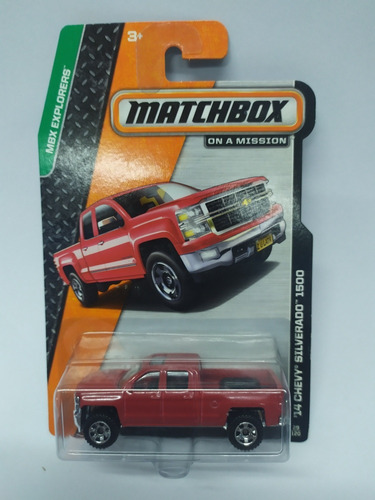 Matchbox Chevy 14 Silverado 1500 Roja 29/120