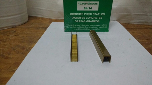 Imagen 2 de 3 de Grapas 84/14 10000 Unidades Vicking Agro Bell