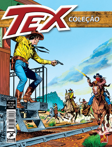 Tex Coleção Nº 483: Bestas humanas, de Nizzi, Claudio. Editora Edições Mythos Eireli, capa mole em português, 2018