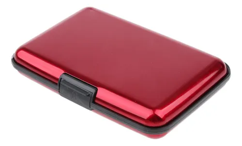 Cartera metalica para tarjetas de credito sale