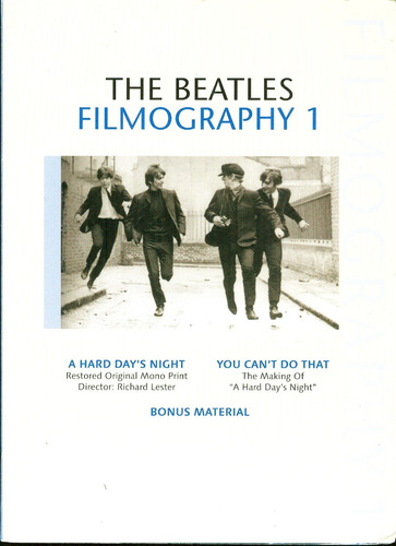 The Beatles Filmography Vol 1 (2dvd)doble Capa Europa Nuevo 