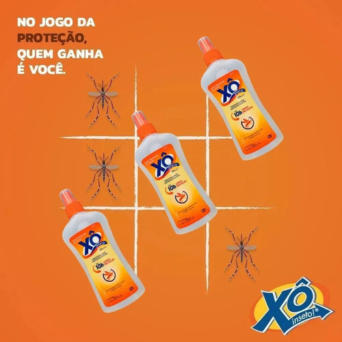 Repelente Xô Inseto Cimed 200ml - Kit C/ 03 Un Contra Dengue