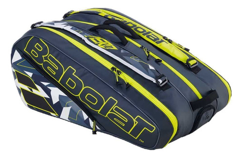 Bolso Tenis Babolat Pure Aero Rh X12 Color Gris oscuro