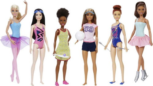 Barbie Doll Careers Paquete De 6, Colección De Muñecas Con T