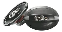 Comprar Set De Bocinas Focal Auditor R-690c 6x9 160w 3 Vias Tweeters Color Negro