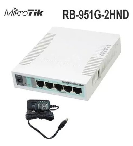 Mikrotik Rb951 G 2hnd 128ram Balanceador Wifi Gigabit Vpn L4