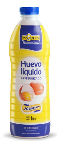 Huevo Liquido Pasteurizada Prodhin 1 Lt