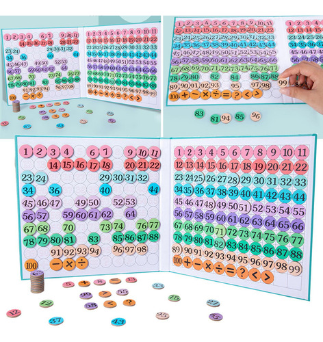 Shaoke Material Didáctico De Matemáticas Con Tablero